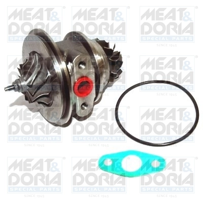 Core assembly, turbocharger